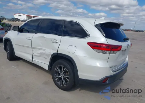 2017 Toyota Highlander Le Plus from USA, damaged, VIN 5TDZZRFH4HS211970